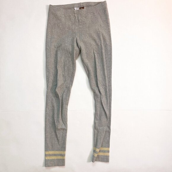 Tea Collection Sparkle Stripe Rib Leggings, Size 12 - Picture 2 of 5